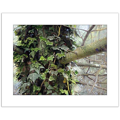 Ivy Tower Print, Giclee